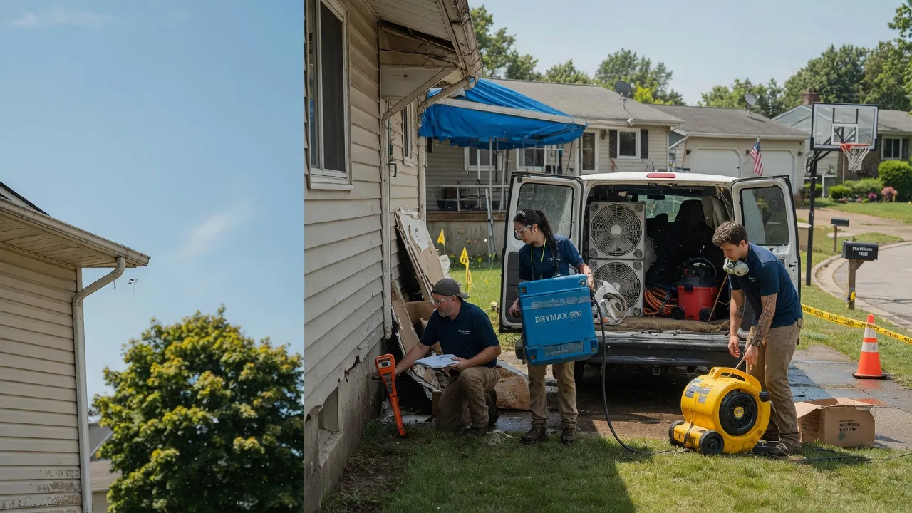 Ceiling Leak Cleanup in Eagle Lake, ME near me